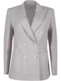 Max Mara double-breasted blazer - Grey