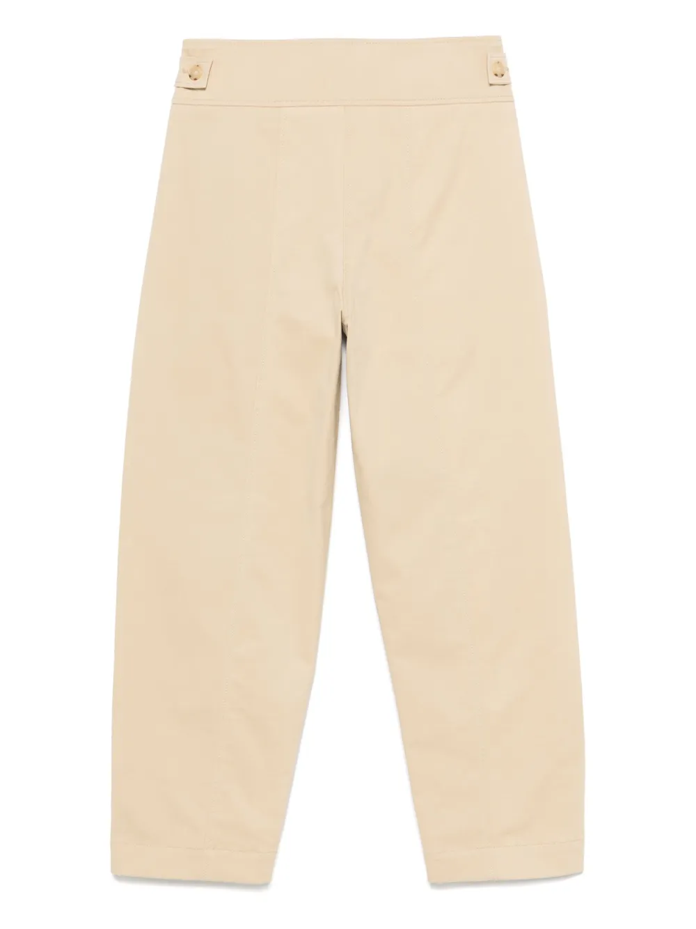 BOSS Broek met toelopende pijpen - Beige