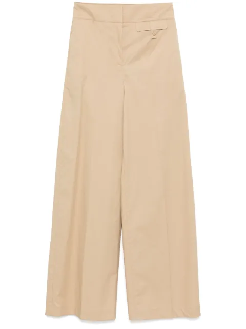 BOSS pantalones de popelina