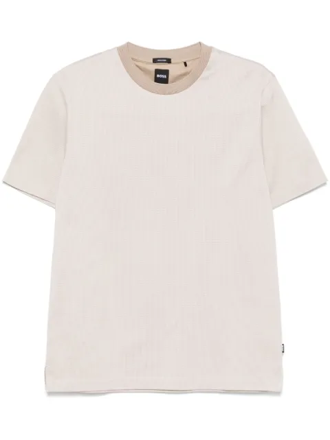 BOSS micro-pattern T-shirt 