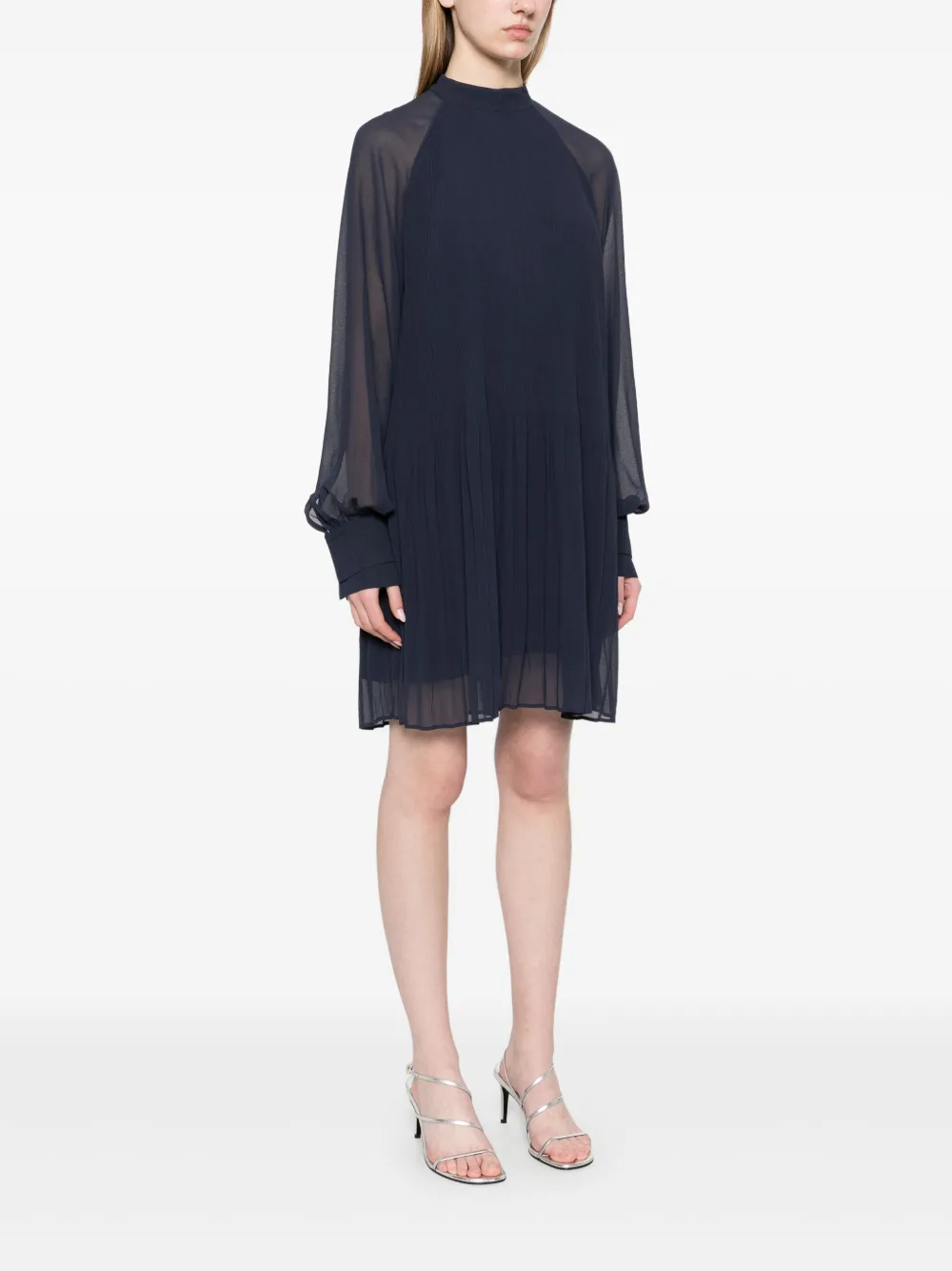BOSS Dolumi mini-jurk Blauw