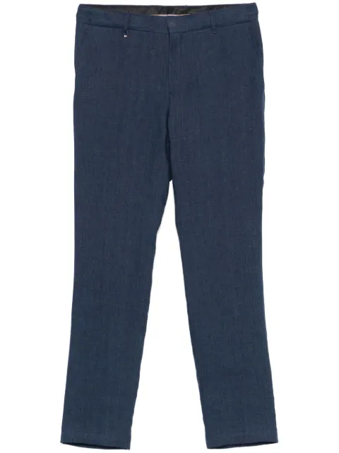 BOSS linen tailored trousers 