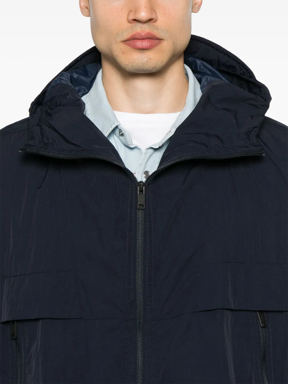 BOSS Jack met logopatch Blauw