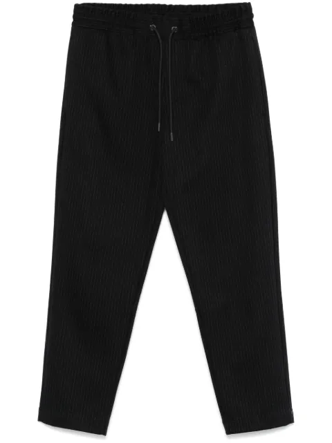 BOSS pinstripe tapered trousers