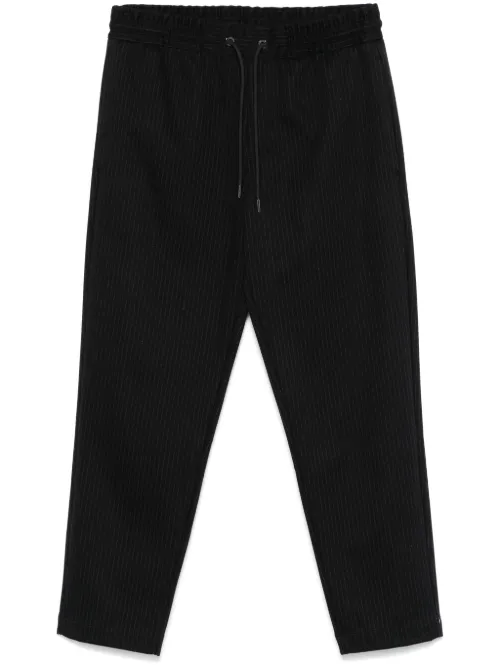 Pantalon fuselé à fines rayures - BOSS - Modalova