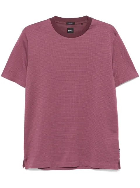 BOSS micro-pattern T-shirt 