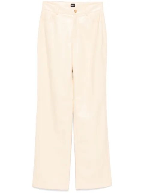 BOSS pantalones texturizados