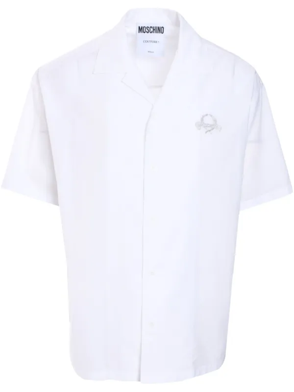 Tシャツ・カットソー MOSCHINO COUTURE Men T-shirt White 12040241 1001 moschino couture t-shirt mant-shirt - 251zz07100241 1001 Talla S