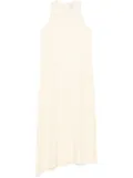 Nude sleeveless maxi dress - Yellow