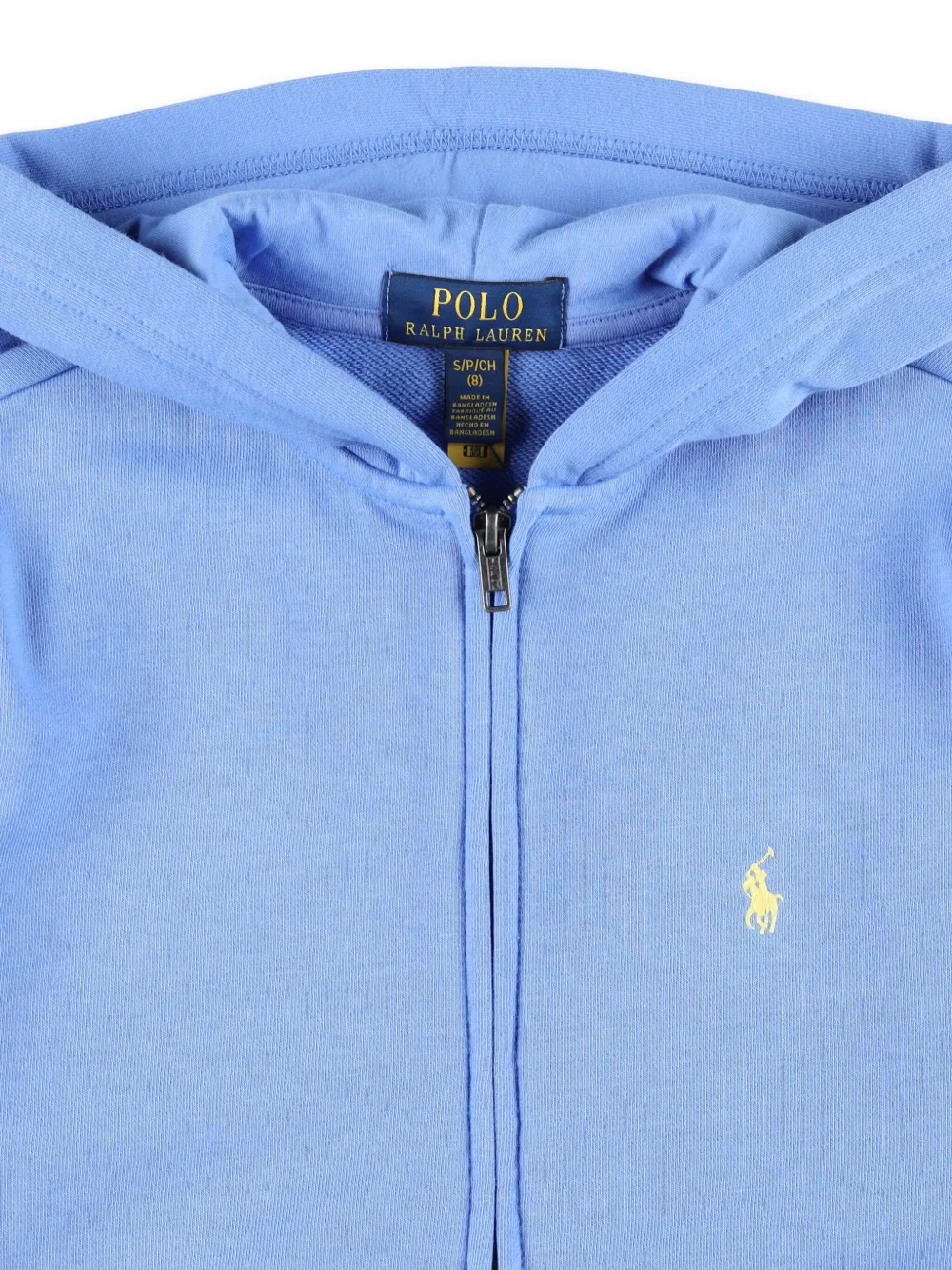 POLO RALPH LAUREN KIDS Fleece hoodie Blauw