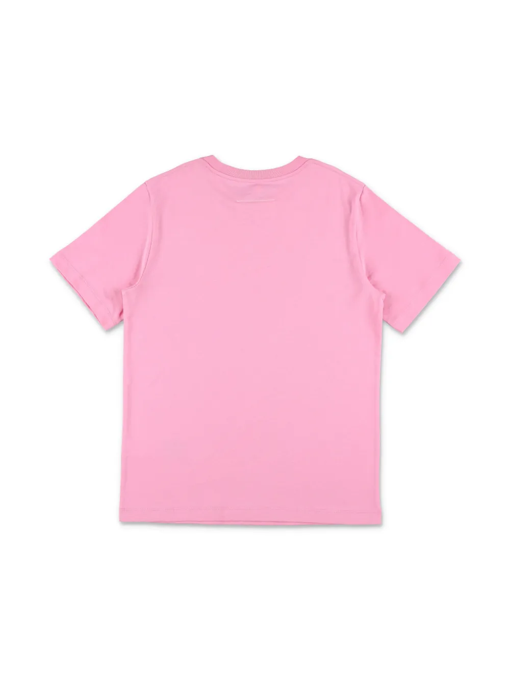 MM6 Maison Margiela Kids numbers-motif T-shirt - Roze