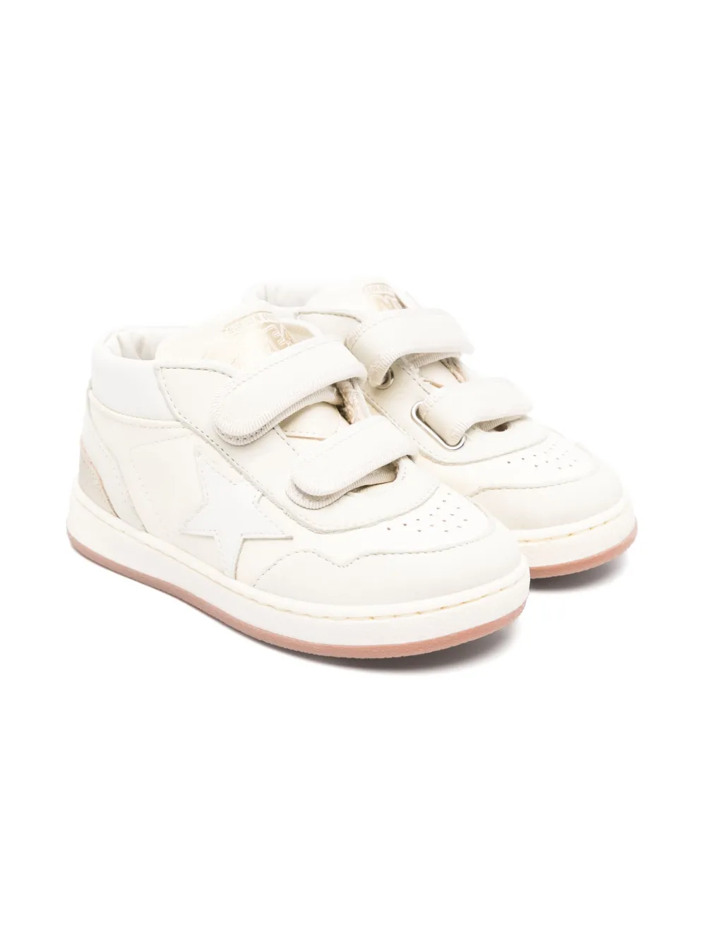 Golden Goose Kids June Basket sneakers White