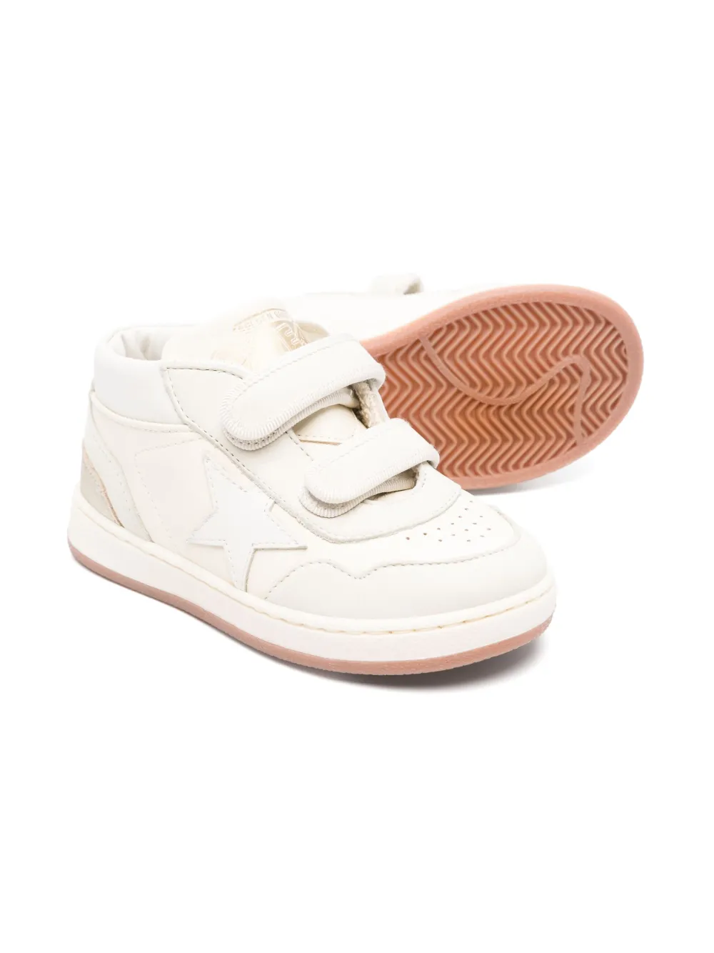 Golden Goose Kids June Basket sneakers - Wit