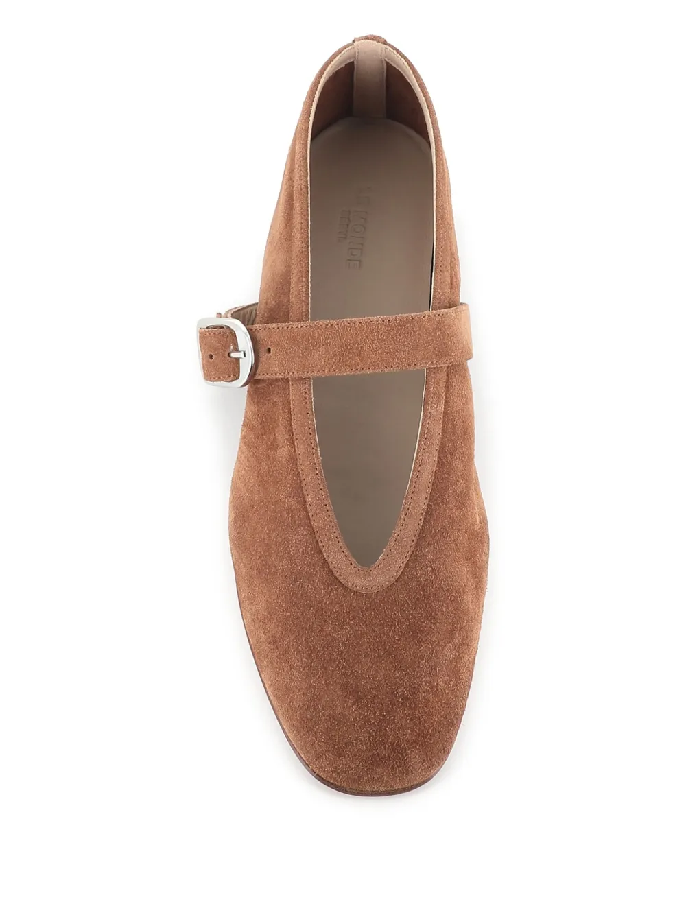 Le Monde Beryl suede ballet flats Beige