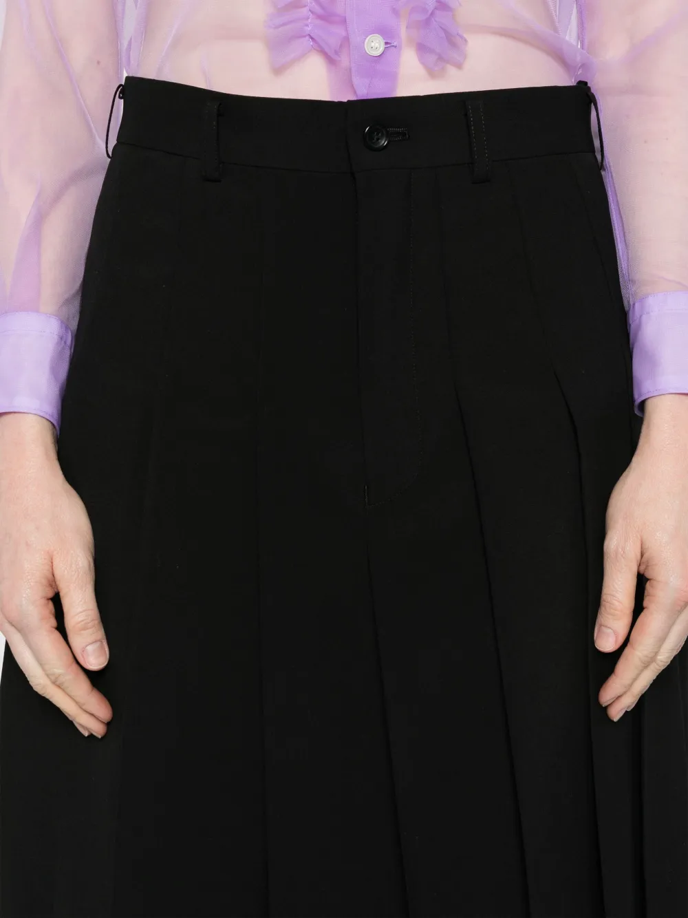 COMME DES GARÇONS PLEATED SKIRT 