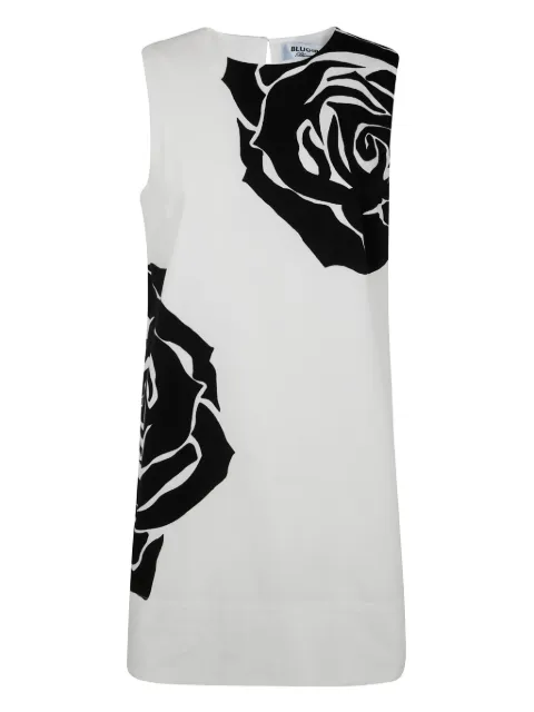 Blugirl vestido corto con estampado floral