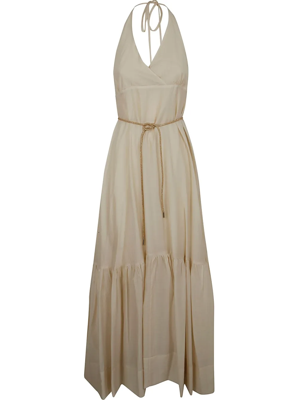 open-back maxi dress