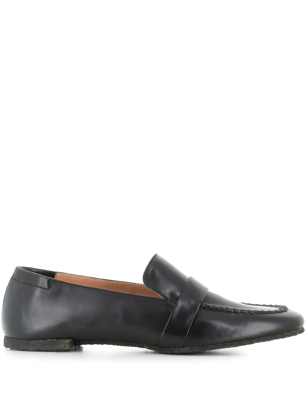 Alberto Fasciani leather loafers – Black