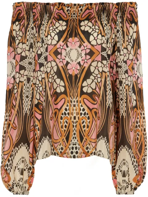 Temperley London off-shoulder blouse
