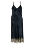 Gilda & Pearl midi matinee slip dress - Blue