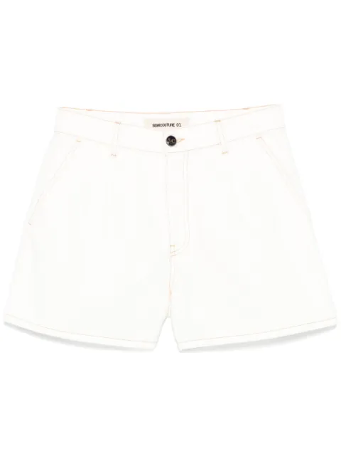 Semicouture cotton shorts