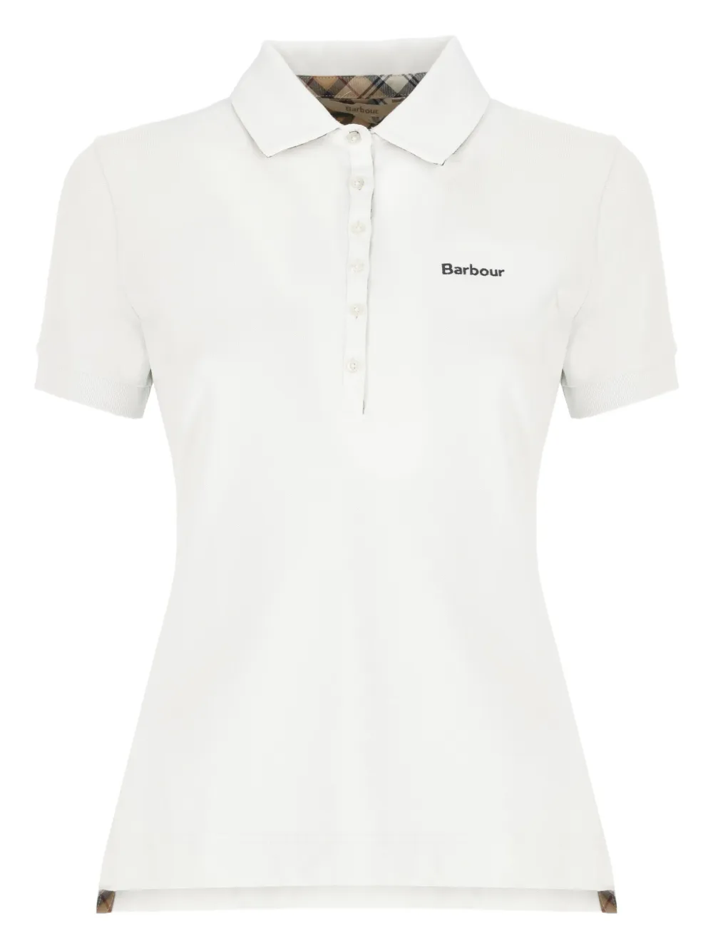 Barbour Polotop Wit