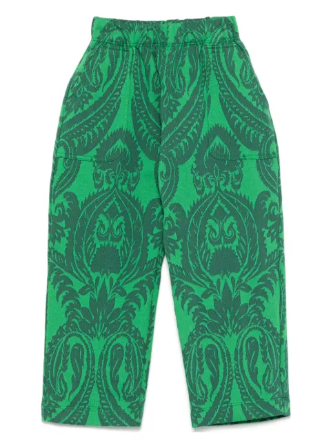 ETRO KIDS paisley-jacquard trousers