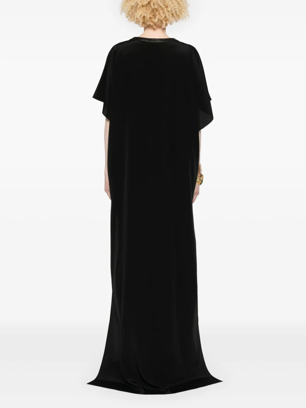 TOM FORD Zijden maxi-jurk Zwart