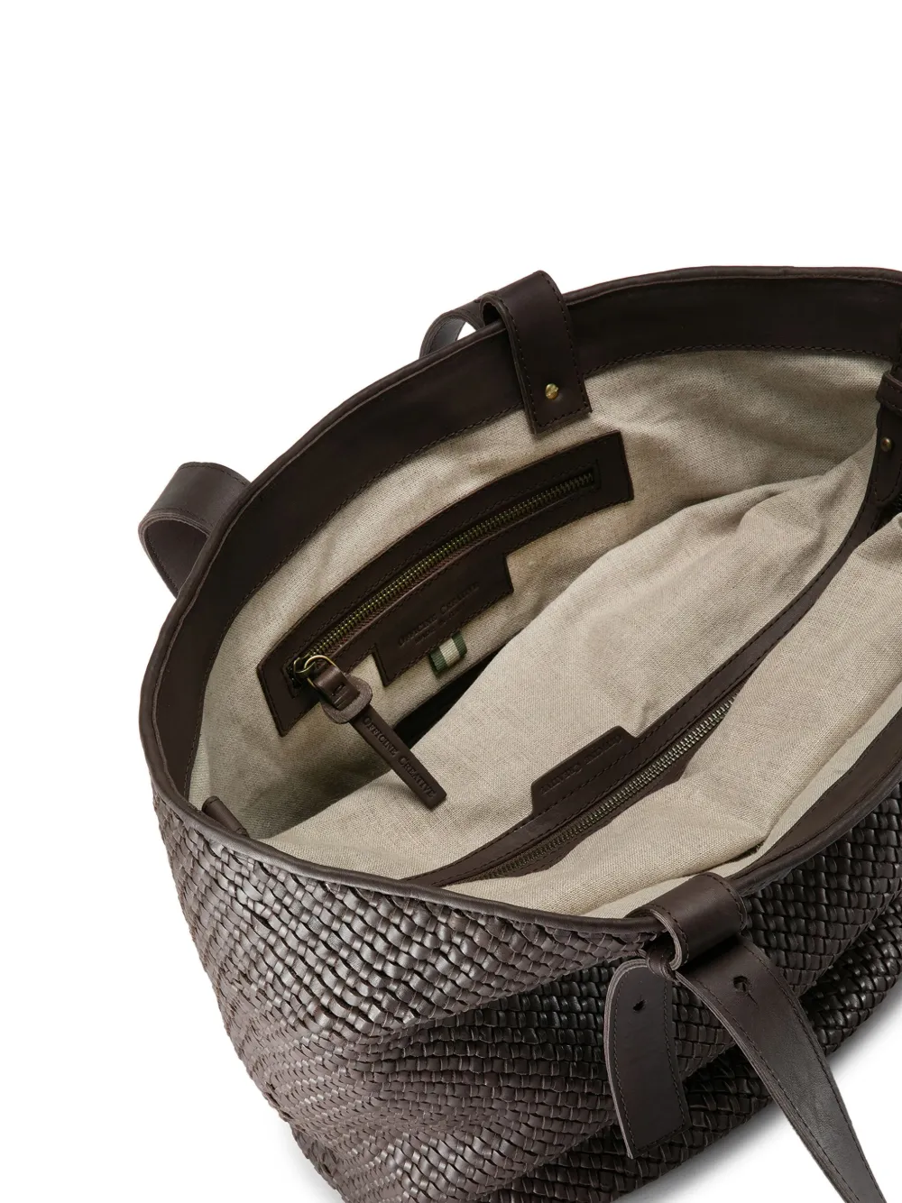 Officine Creative Shelby 2 schoudertas Bruin