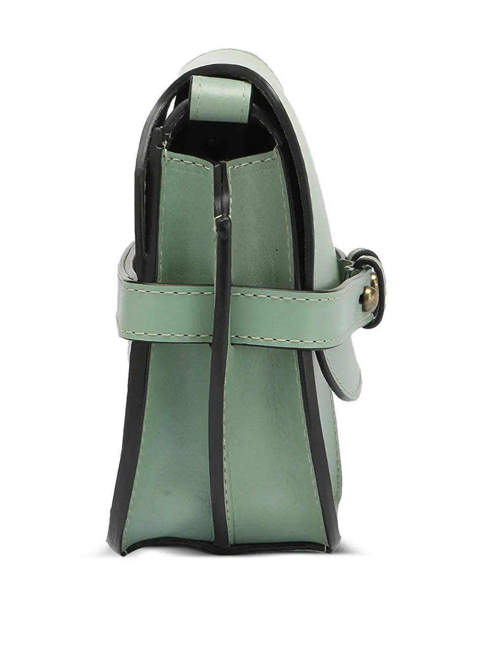 Officine Creative Leren crossbodytas Groen