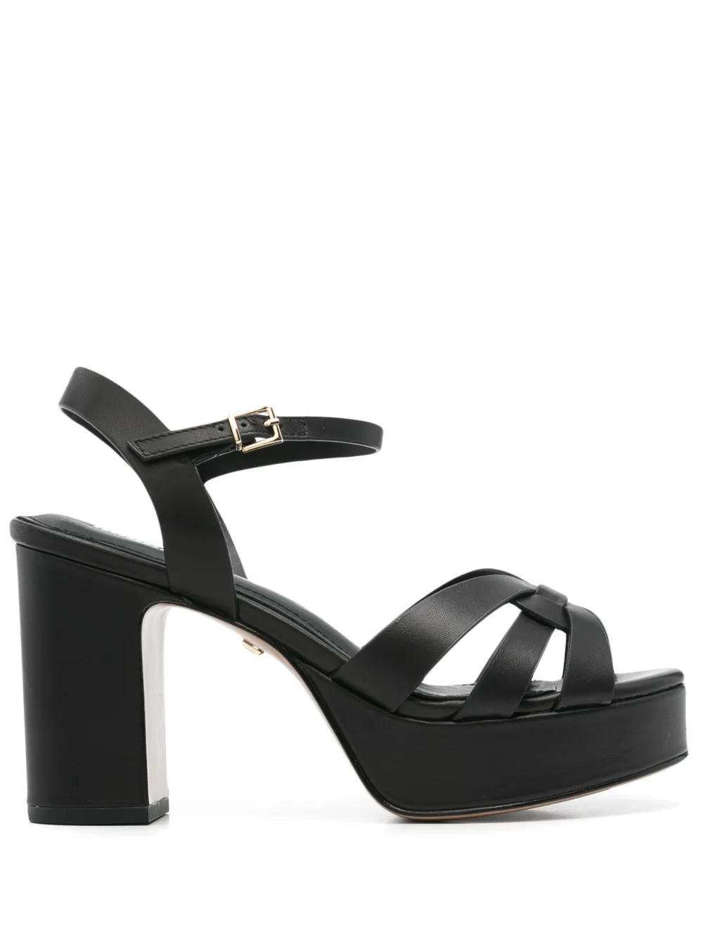 Lola Cruz 95mm Aria sandals Black