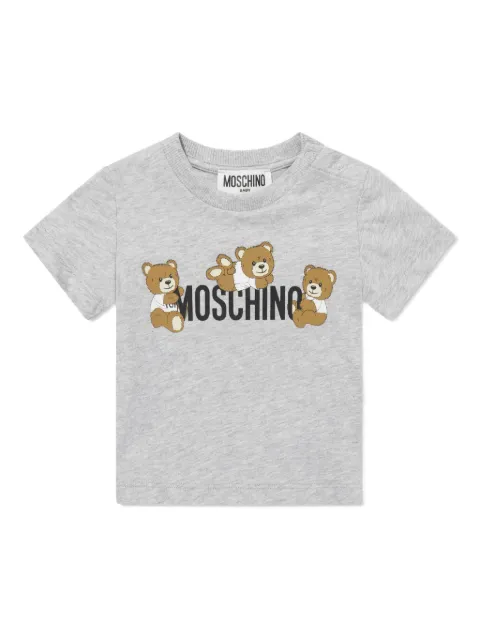 Moschino Kids logo-print T-shirt