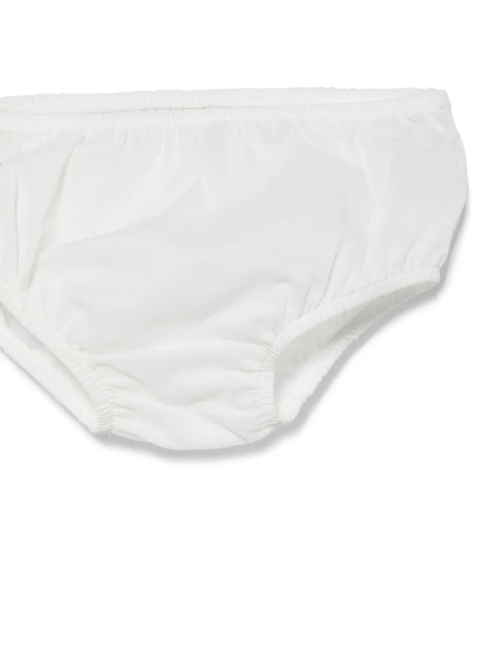 Il Gufo Jurk met strikdetail Wit