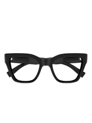 Saint Laurent Eyewear SL144 サングラス | ブラック | FARFETCH JP
