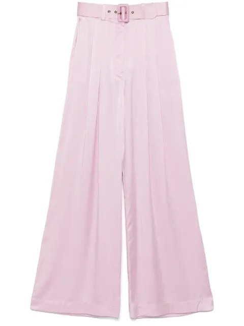 ZIMMERMANN silk tuck pants