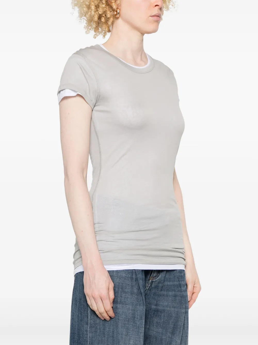 Dorothee Schumacher Layer Love T-shirt Grijs