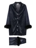 Gilda & Pearl Starlet Sparkle pyjama set - Blue