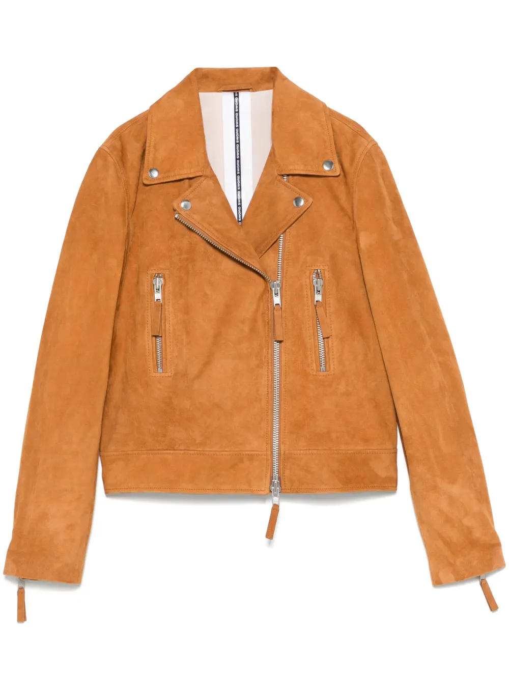 suede biker jacket