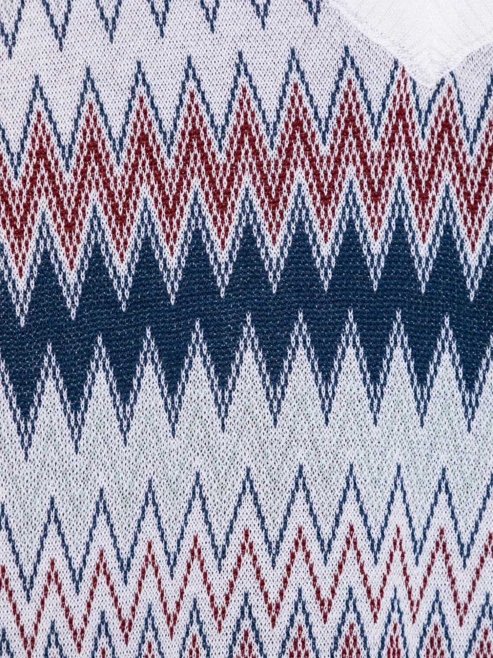Missoni Kids Gilet con motivo a zigzag | Top | Image 3