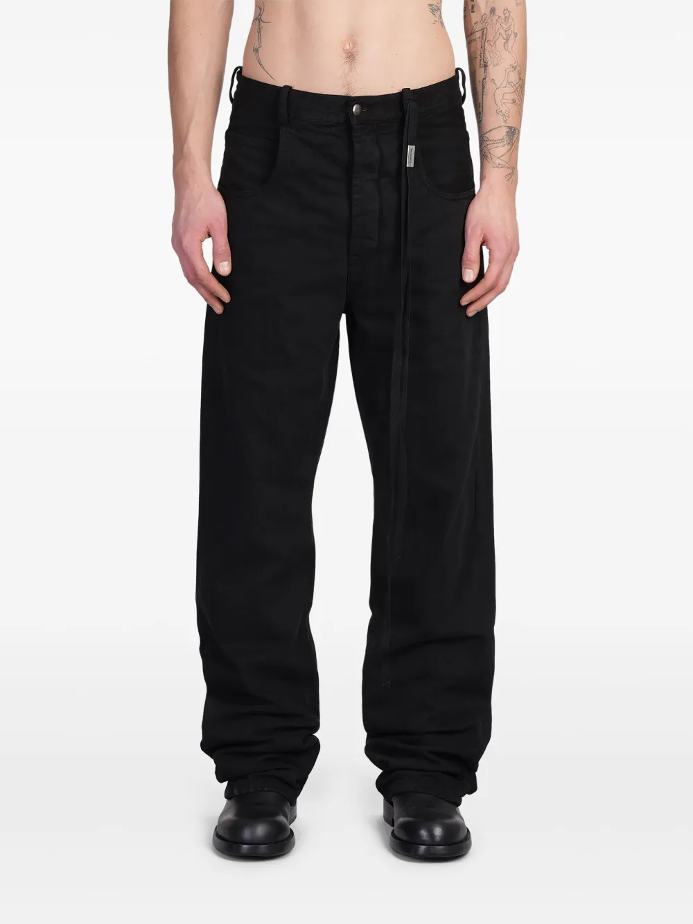 Ann Demeulemeester Ronald broek Zwart