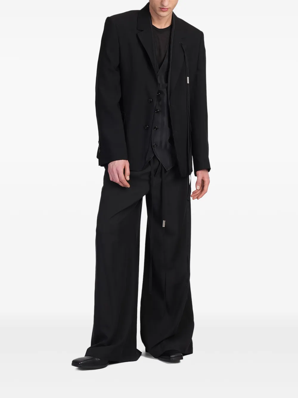 anndemeulemeester Ann Demeulemeester Ibert broek - Zwart