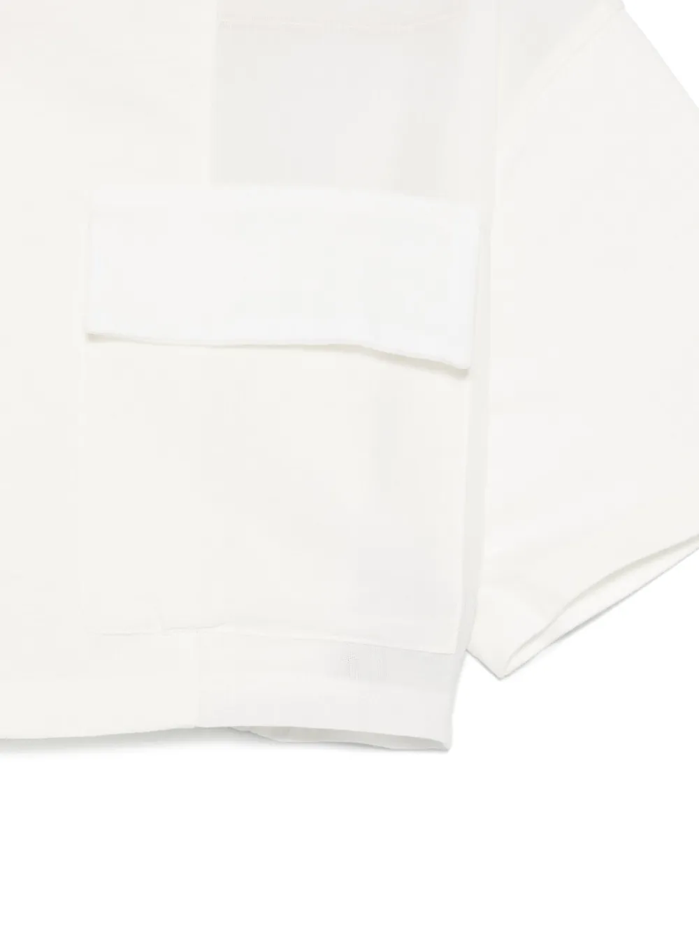 Douuod Kids Cropped T-shirt Wit