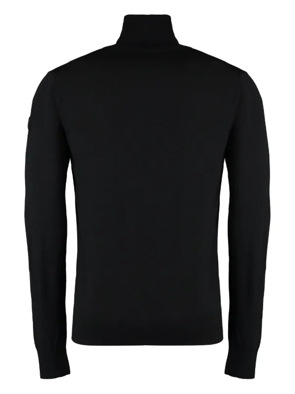 MONCLER タートルネックセーター Moncler Turtleneck Sweater in Black | LN-CC