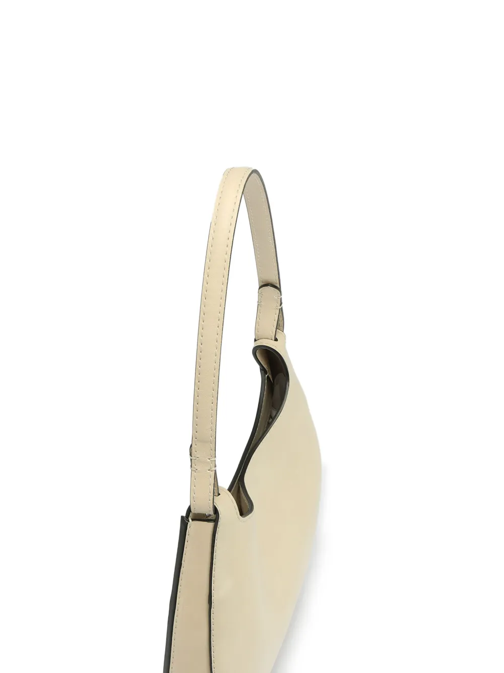 Officine Creative Leren schoudertas Beige