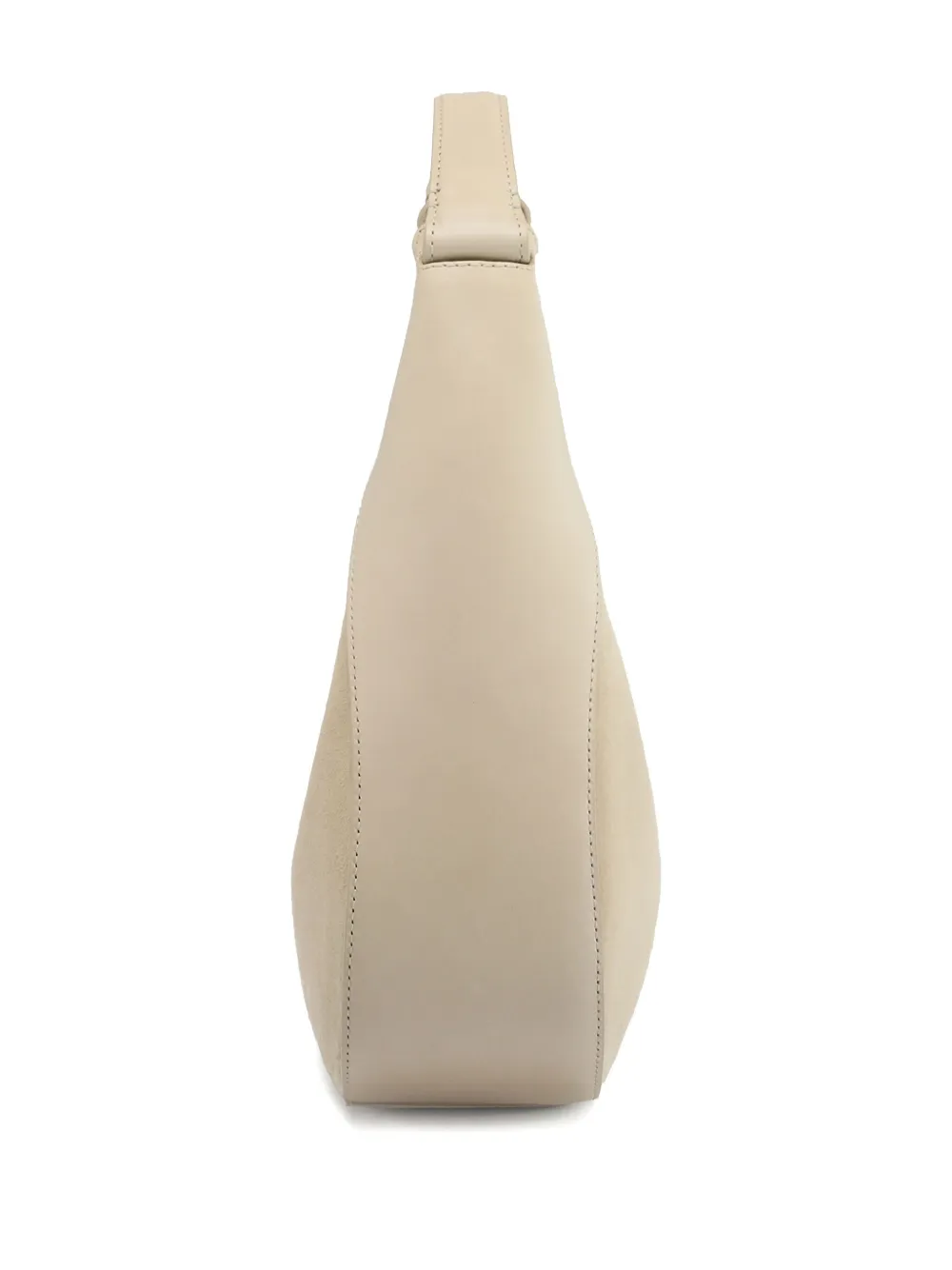 Officine Creative Suède schoudertas Beige