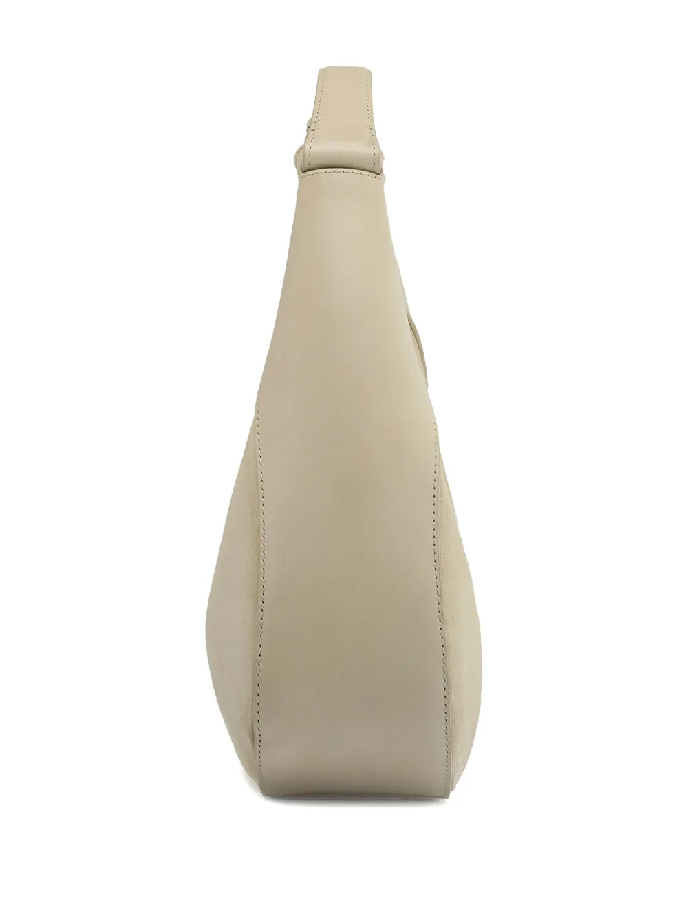 Officine Creative Suède schoudertas Beige