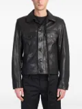Ann Demeulemeester Ebbe leather jacket - Black