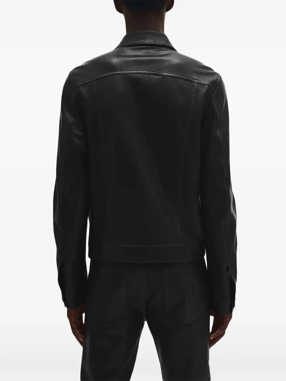 本人期　ann demeulemeester レザージャケット 本人期 ann demeulemeester レザージャケット ANN DEMEULEMEESTER