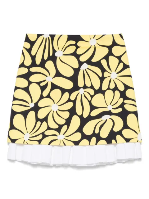 MSGM floral-print mini skirt