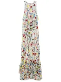alice + olivia Jovie maxi dress - White